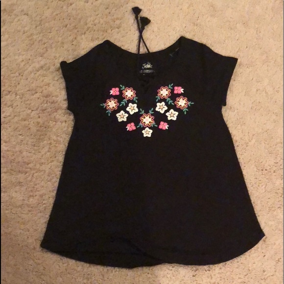 NWT Youth Girls Size 12 Short Sleeve Shirts - Picture 2 of 2